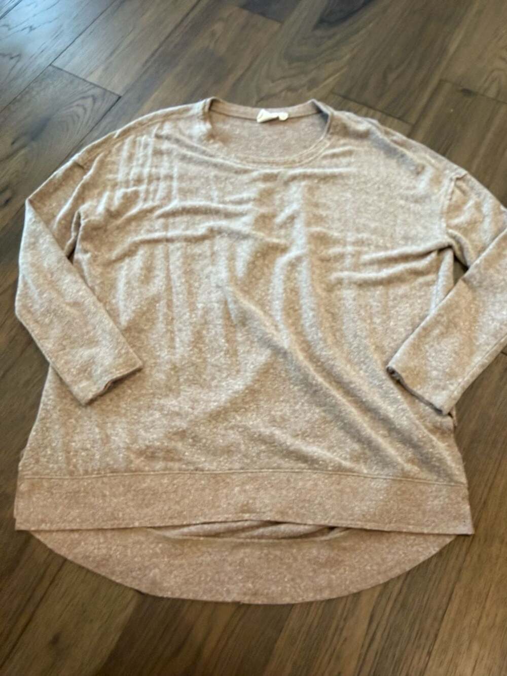 White Crow VT314577B Heathered Brown Sweatshirt XS
